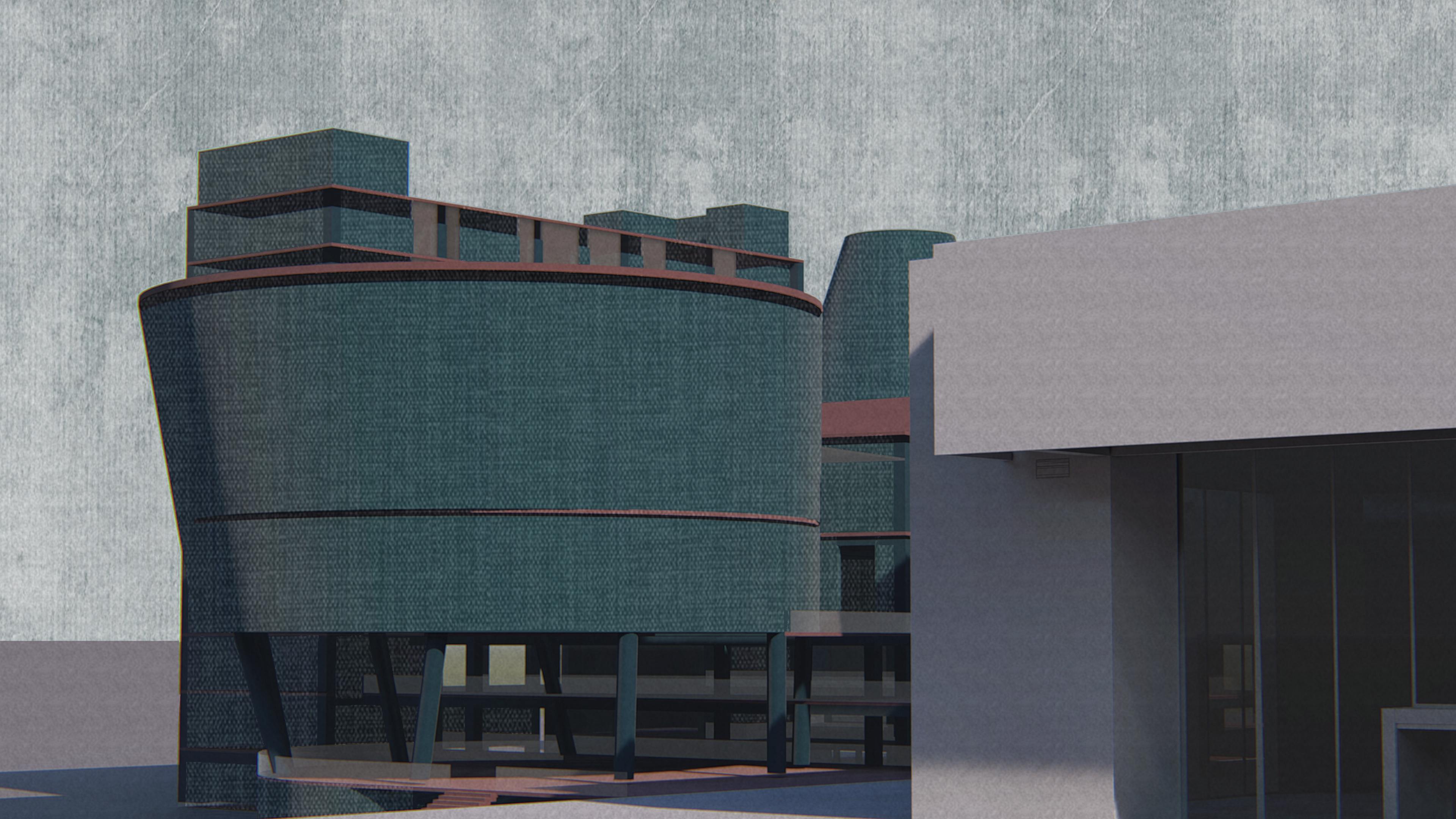 Atrium Co-Living Space