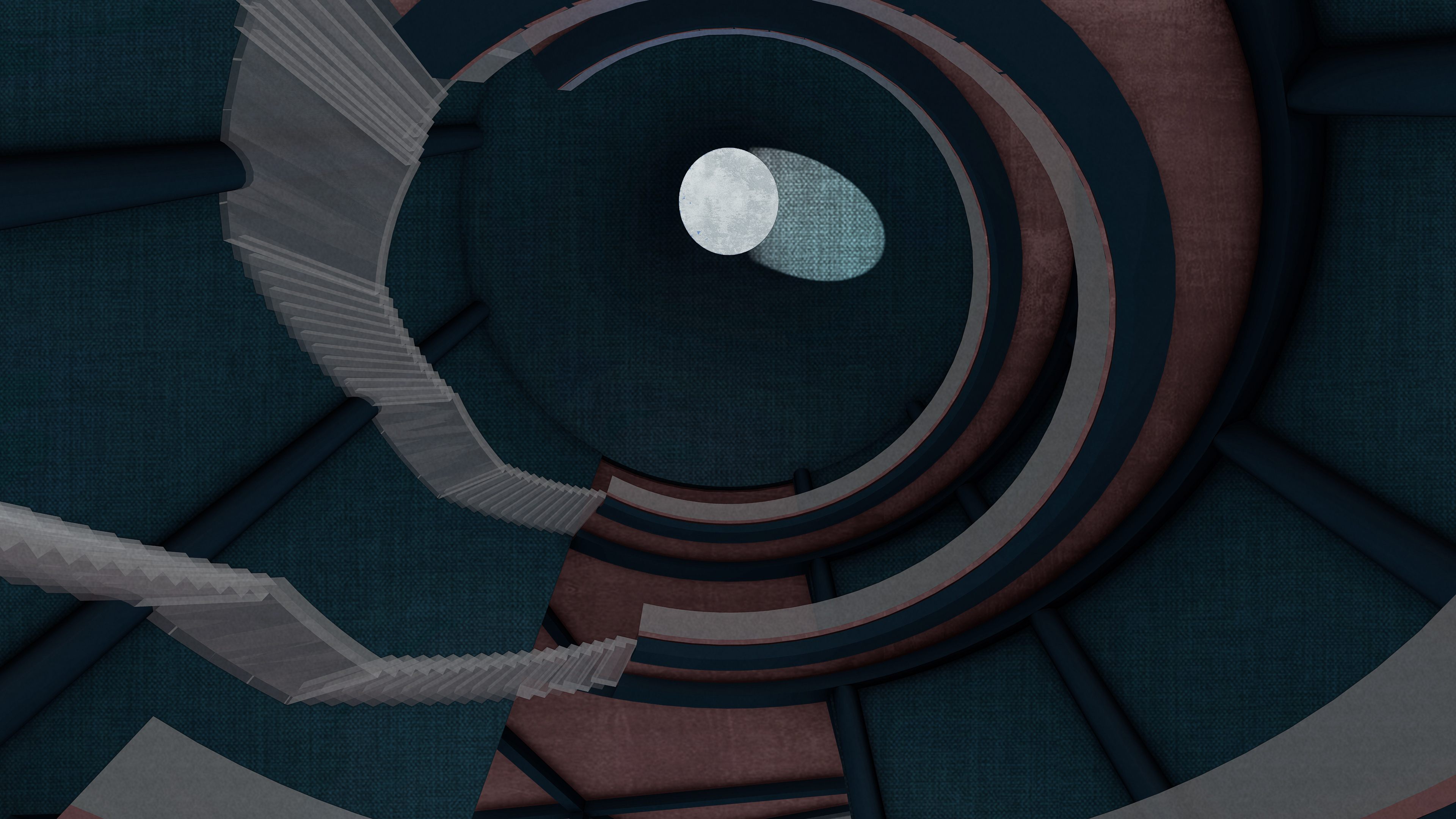 Atrium Co-Living Space