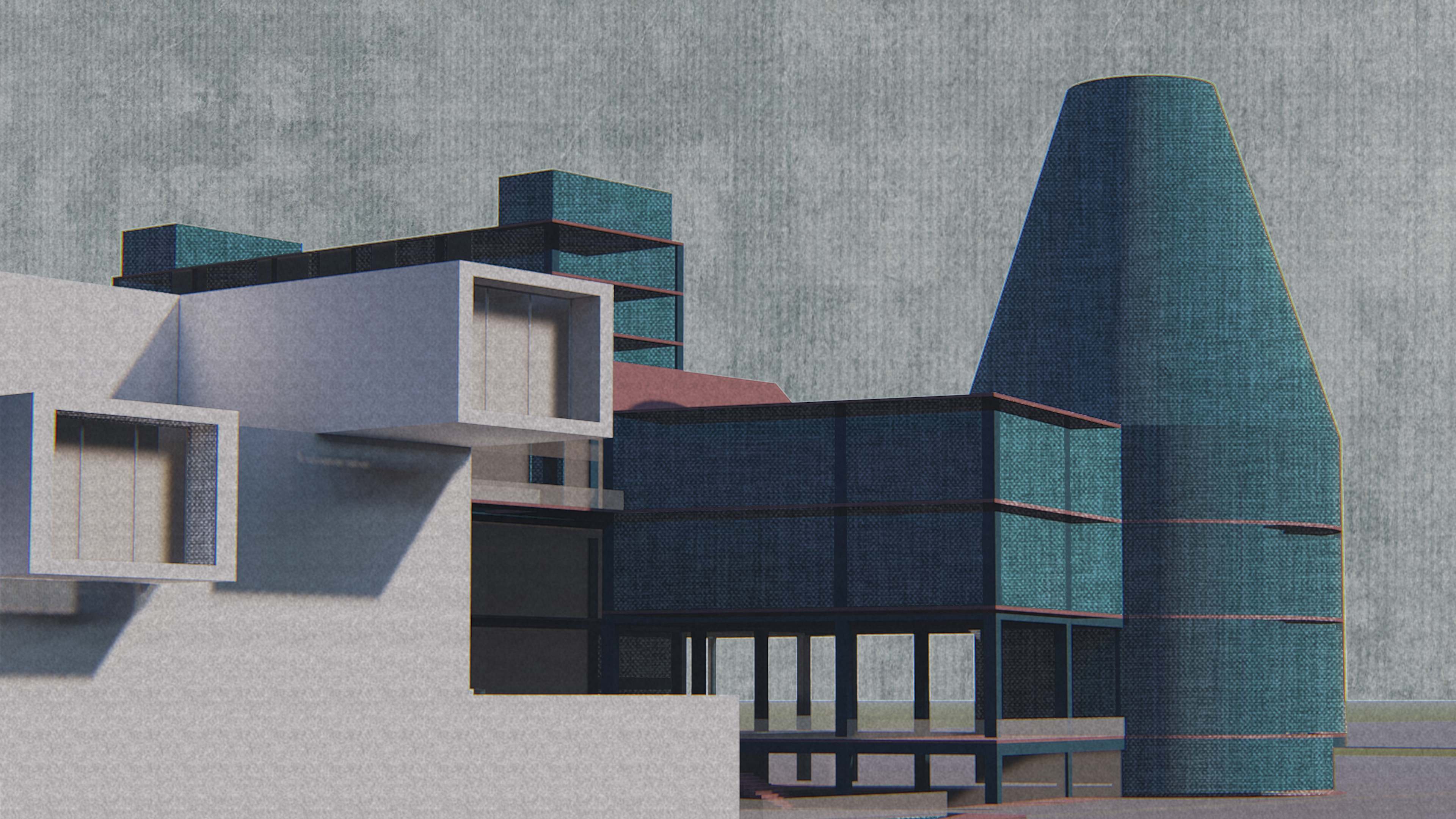 Atrium Co-Living Space