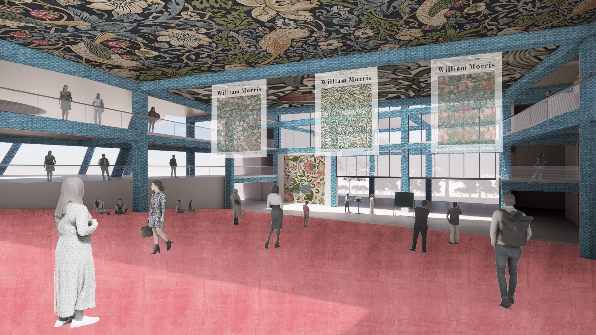 Atrium Co-Living Space